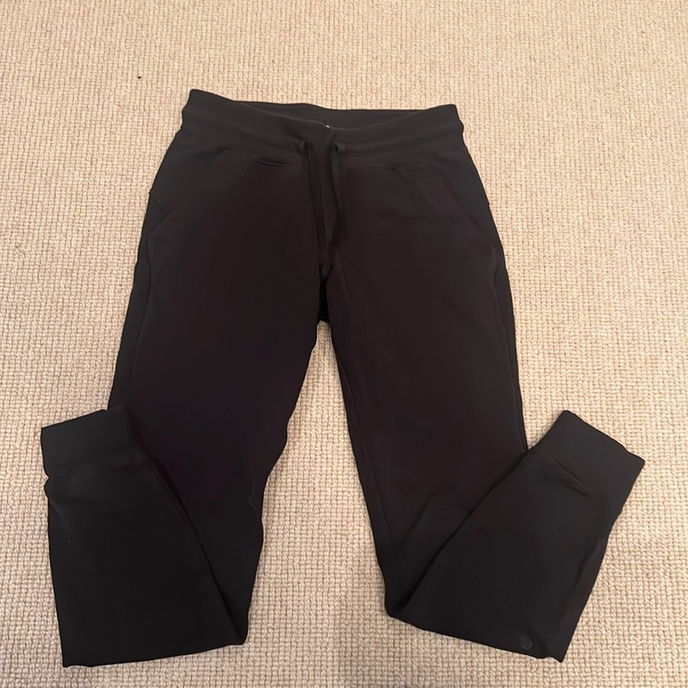 Black lululemon joggers